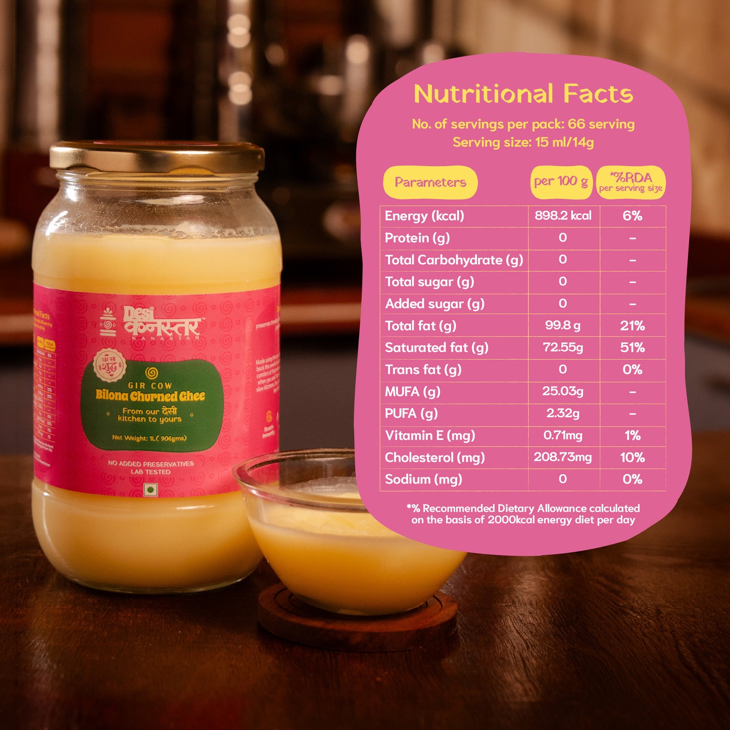 Bilona Churned Ghee