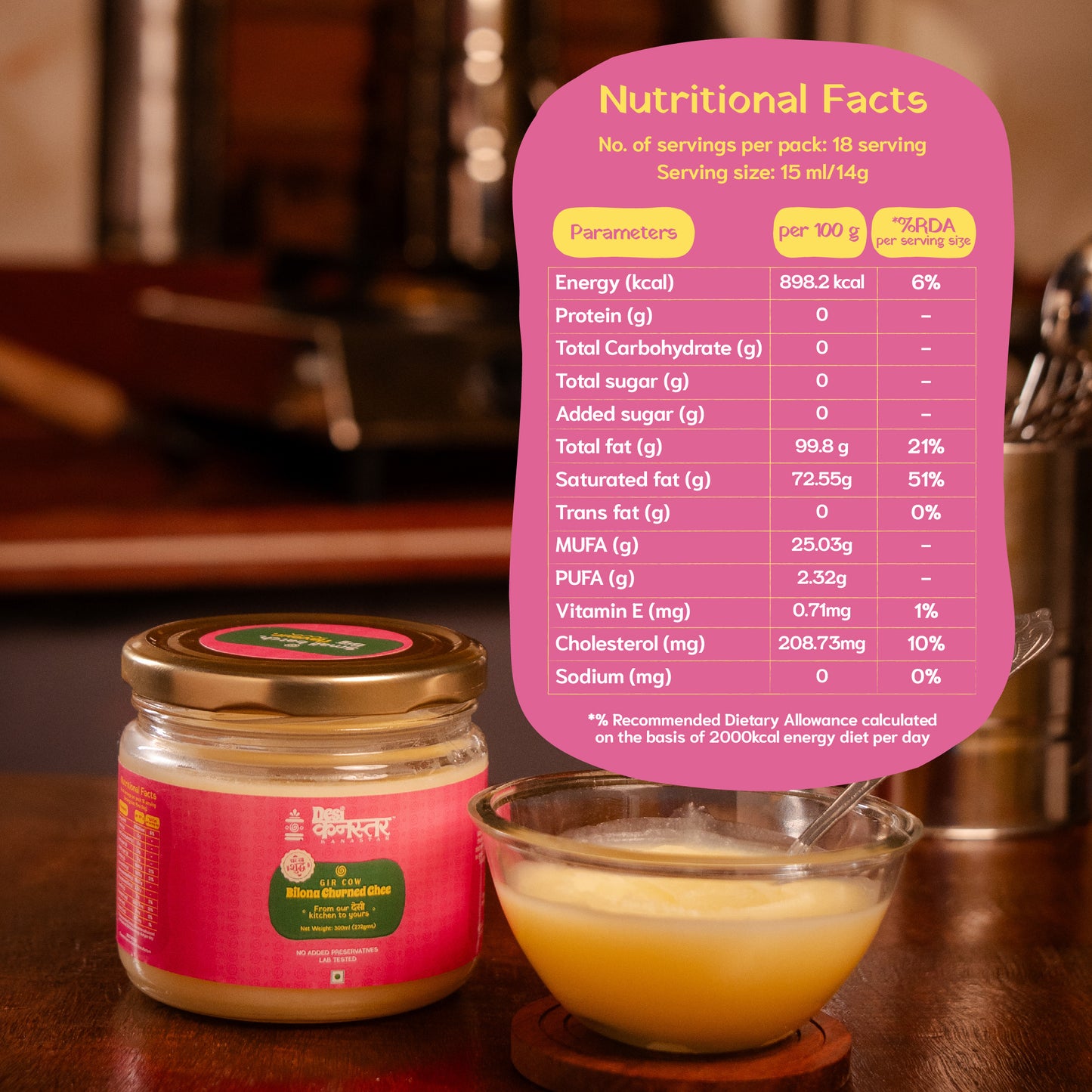 Bilona Churned Ghee