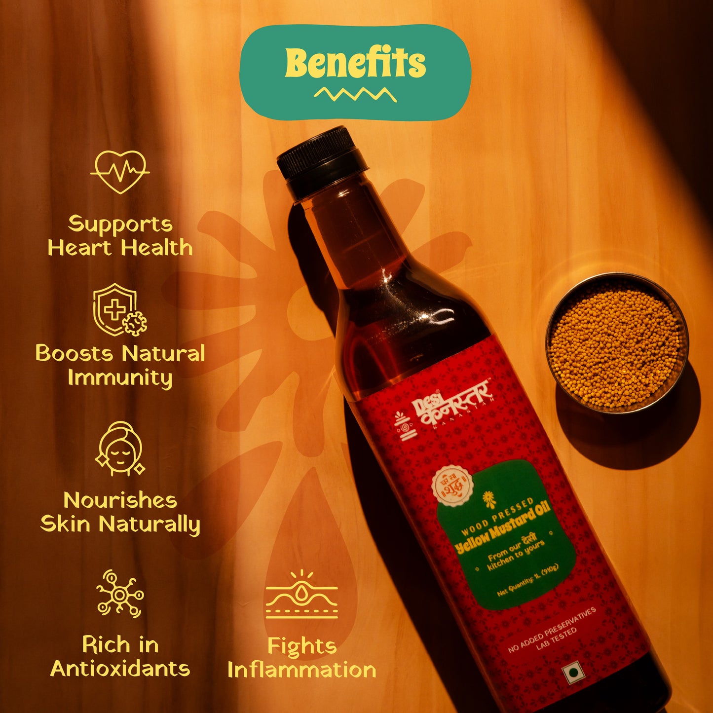 Yellow Mustard Oil