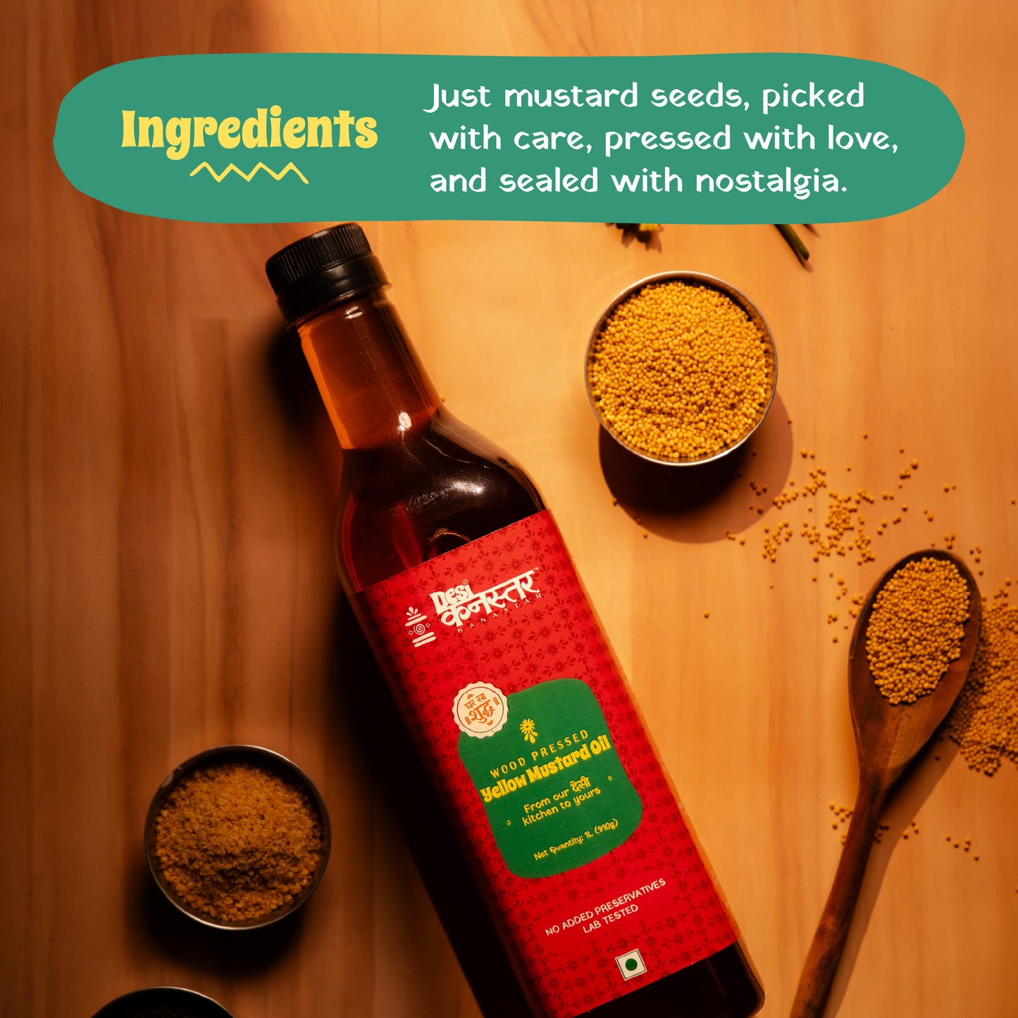 Yellow Mustard Oil